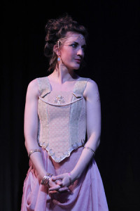 Amanda as Scheherazade in A Thousand Times Goodnight. Photo by James Baker.